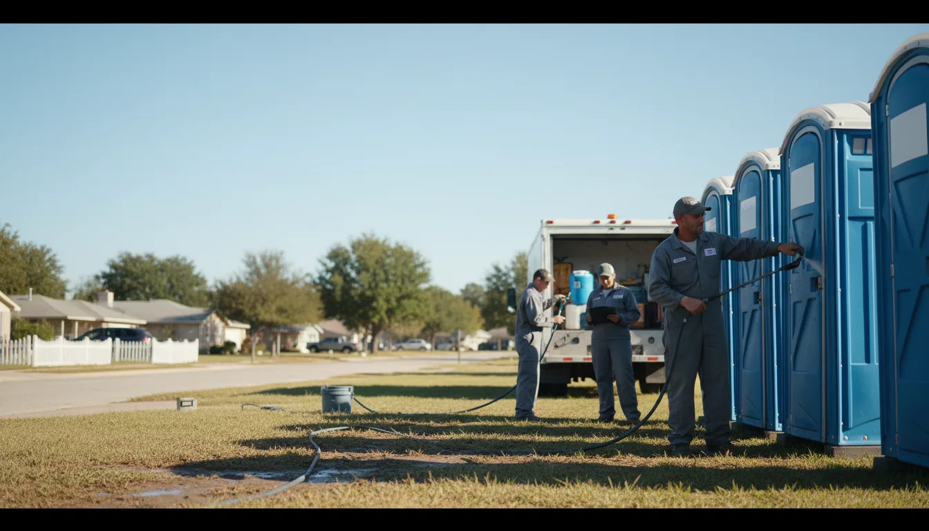 Long-Term Portable Toilet Rental in Lakeland, FL near me